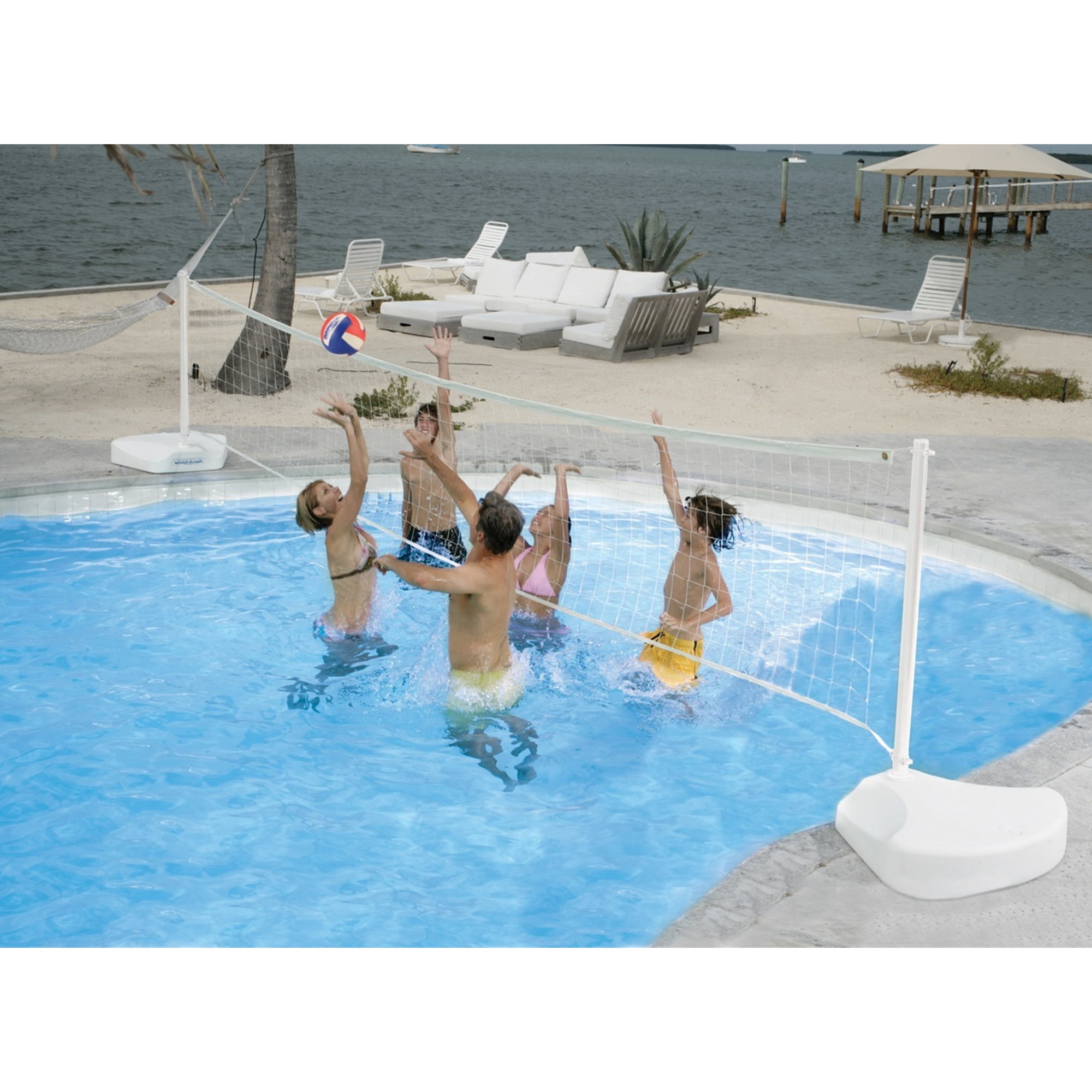 Dunn-Rite WaterVolly Pool Volleyball Set