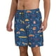 thumbnail image 2 of Fotbe French Bulldog Dog In Beret Trajes de Baño Estampados para Hombre, Shorts de Verano de Secado Rápido, Ropa de Playa, Bañadores-XX-Large, 2 of 6