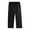 Black, variant on CONFREE Mens Baggy Wide Leg Pants Solid Color Sweatpants For Men Soft Loose Fit Outdoor Sports Trousers