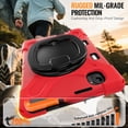 thumbnail image 4 of FJLBDE Protective Case for Xiaomi Pad Mini 8.8 Inch 2025, 360 Rotatable Handle Stand, Shoulder Strap, Drop-Proof Design, Red, 4 of 6
