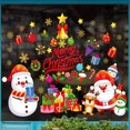 thumbnail image 2 of Pegatinas de Feliz Navidad para ventana y pared, calcomanía de Papá Noel para decoración del hogar, Año Nuevo, 2024, 2 of 4