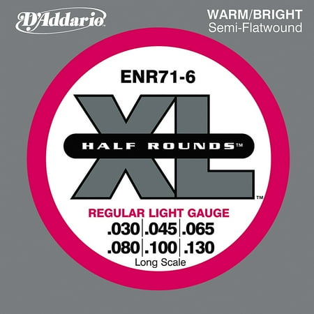 UPC 019954947231 product image for D'Addario ENR71-6 Half Rounds Light 6-String Bass Strings | upcitemdb.com