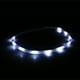 thumbnail image 4 of Collar de seguridad LED ajustable, recargable y con 4 modos de uso para mascotas, gatos y perros (blanco), 4 of 5