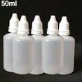 thumbnail image 2 of Papaba 5Pcs 5-100ml Empty Plastic Squeezable Dropper Bottles Eye Liquid Containers, 2 of 6