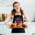 thumbnail image 7 of AOWOO Funny Aprons for Women, Awesome Mom BBQ Grill Kitchen Apron with Pockets, Adjustable Chef Apron Cooking Gift for Mother's Day Birthday Christmas, Daddy Gifts from Daughter Son Husband, 7 of 7