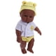 thumbnail image 1 of Muñeca de Vinilo Sunnimix Negra Infantil Afroamericana para Niña, 1 of 8