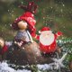 thumbnail image 2 of 20 piezas resina adorno navideño escultura de escritorio encantadora Navidad Santa artesanía, 2 of 5