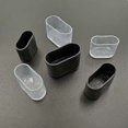 thumbnail image 3 of 16 Pieces Chair Leg Cap Chair Leg Protector Floor Protector Caps 40 x 20mm Black, 3 of 4
