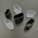 thumbnail image 3 of 16 Pieces Chair Leg Cap Chair Leg Protector Floor Protector Caps 40 X 20mm Black, 3 of 4