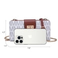 thumbnail image 3 of MKP COLLECTION Women Small Crossbody Shoulder Bag Cell Phone Wallet Credit Card Holder Clutch with Strap, 3 of 10