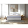 thumbnail image 5 of Omax Decor Valencia Upholstered Platform King Bed in White Cream Boucle Fabric, 5 of 9