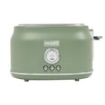 thumbnail image 1 of Haden Dorset 2 Slice Wide Slot Stainless Steel Toaster, Cedar Green/Chrome, 1 of 9