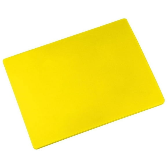 Tabla para Picar Alegacy Densidad Media Color Amarillo 15x24x0.5 pulgadas Ideal para Carnes Blancas