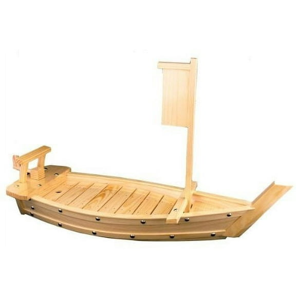 Natural Bamboo Sushi Tray Boat