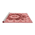 thumbnail image 2 of Ahgly Company Machine Washable Indoor Rectangle Abstract Red Modern Area Rugs, 2' x 4', 2 of 4