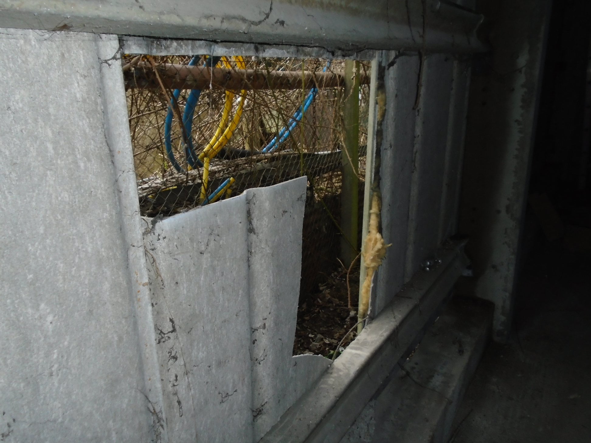 LAMINATED POSTER 20 Inch By 30 Inch Exterior wall breach