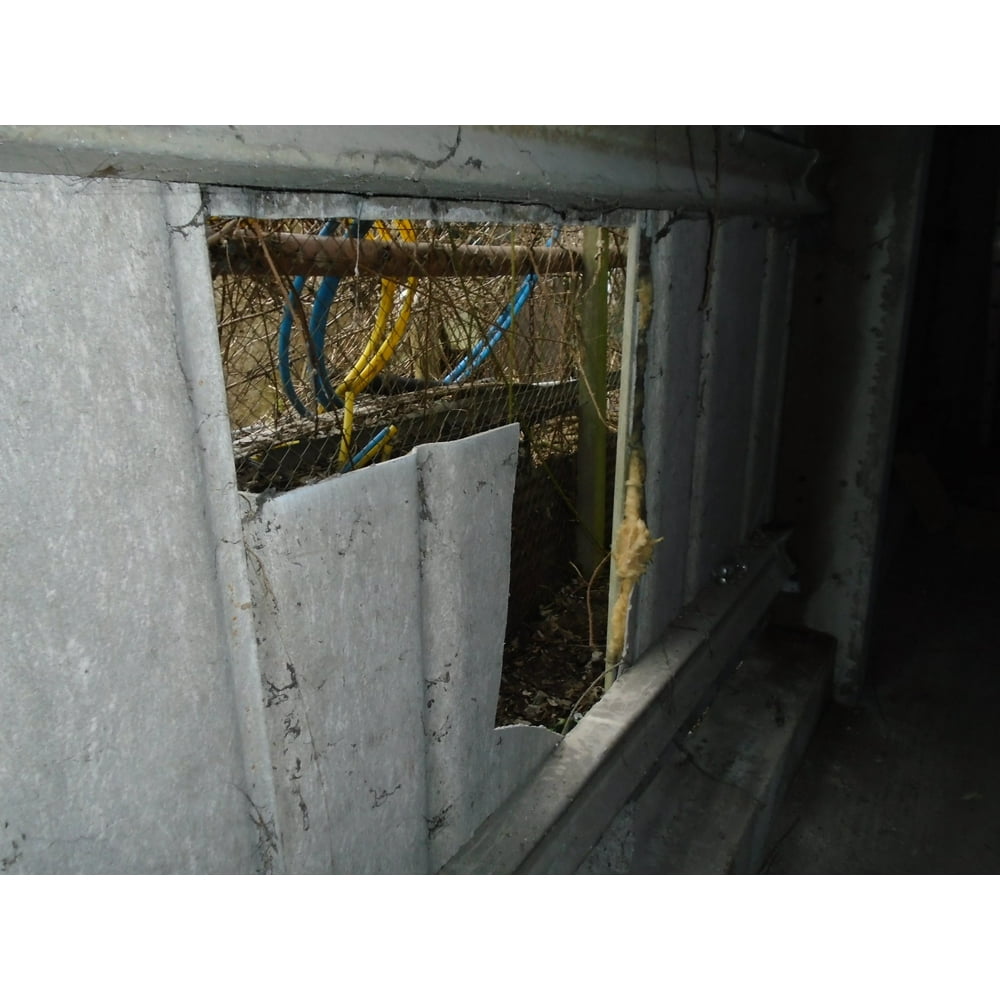 LAMINATED POSTER 20 Inch By 30 Inch Exterior wall breach