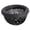 Black, variant on Floating Feeder Ring for Aquarium, Hiding & Resting Fish Feeding Platform, Anti-Scatter Floating Feeding Station, Practical Fish Tank Maintenance Accessory