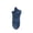 Dark Blue, variant on Men Polyester Ankle Athletic Socks, Honeycomb Cushioned Breathable Low Cut Sport Running Socks for Men Workout Multi Solid Colors