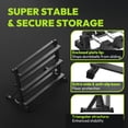 thumbnail image 4 of HANDBODE 485 lb Dumbbell Set Rubber Encased Hex Dumbbell Free Weights Dumbbells Set Home Weight Set with 3-Tier Dumbbell Rack, 4 of 9