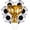 Black White Soccer With Trophy, variant on 5 Pieces Large Football Party Balloons, Brown Football Shaped Mylar Foil Balloons Sports Theme Party Decorations for Boys Men Football Fans Tailgate Birthday Party Sport Decorations Supplies