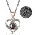 thumbnail image 2 of Forever Rose With I Love You Heart Necklace 100 Languages Projection, Birthday Gifts For Girlfriend Wife Mom Grandma, Eternal Rose Flower With Jewelry, 2 of 5