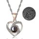 thumbnail image 2 of Forever Rose With I Love You Heart Necklace 100 Languages Projection, Birthday Gifts For Girlfriend Wife Mom Grandma, Eternal Rose Flower With Jewelry, 2 of 5