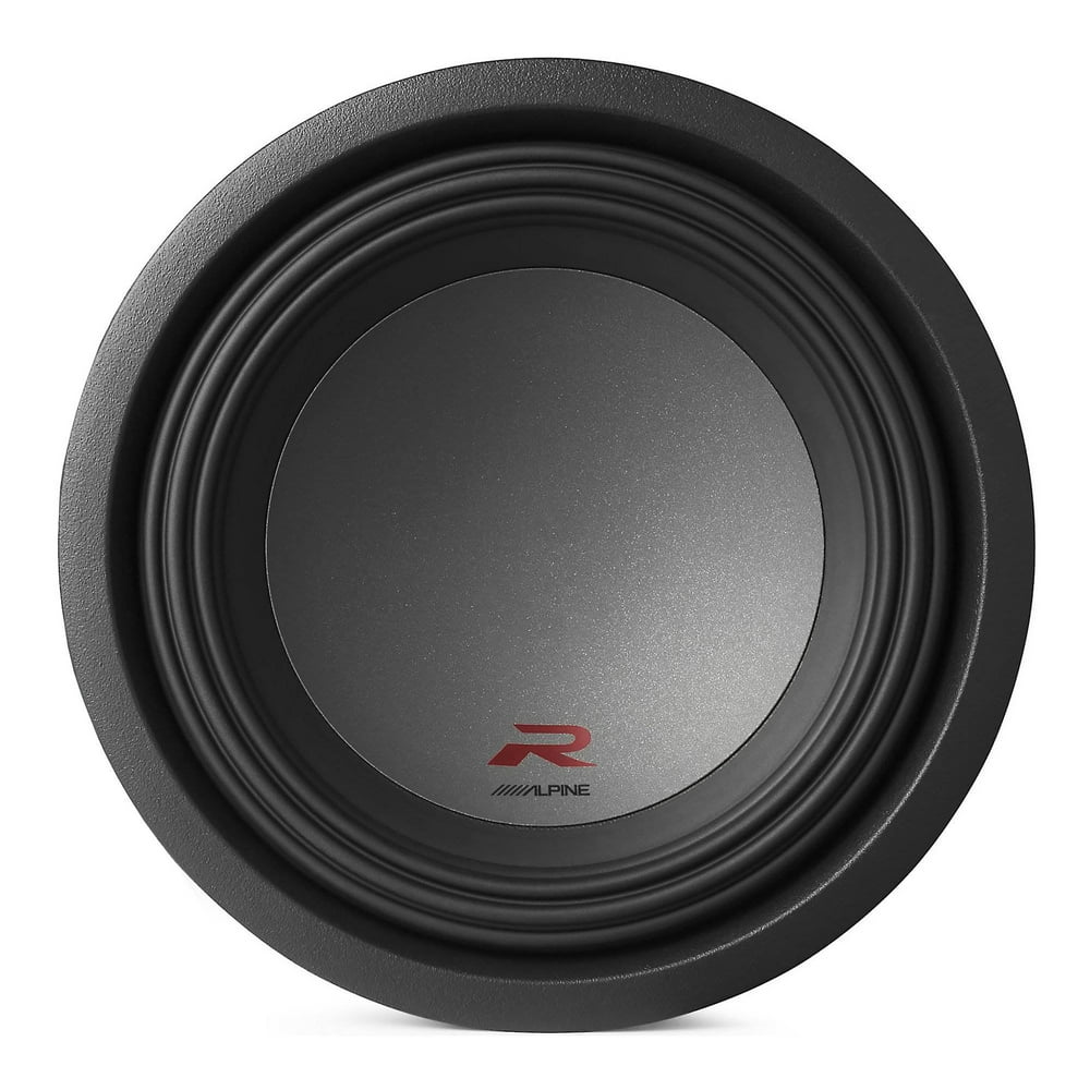 Alpine Type R 12 Inch 2250 Watt Max 2 Ohm Round Car Audio Subwoofer R