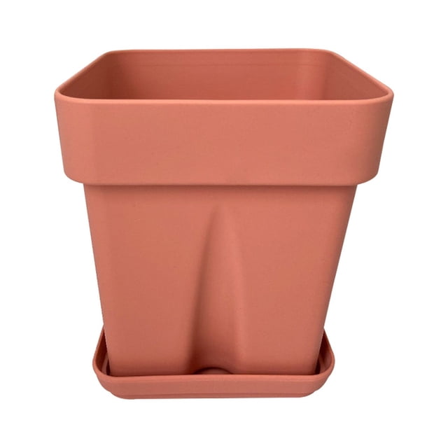 Binwennn Flower Pot Thickened Fall Silicone Planter Square Home Decoration Succulent Pot