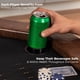 thumbnail image 5 of SereneLife Mesa de Póker de 213 cm, Mesa de Juego Plegable Octagonal para 8 Jugadores, Estilo Casino, con Baranda Acolchonada Resistente al Agua, con 8 Portavasos, 5 of 5