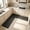 A, variant on L Shaped Rug Corner Kitchen Rugs Non Slip Washable Mat, Absorbent Oil Proof Diatomaceous Earth Mat, Large Rug Runner for Sink Laundry Thick Durable Polypropylene Comfort Standing