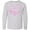 AC-Heather Grey, variant on Inktastic I Love My Aunt and Uncle in Pink Chalk Heart Long Sleeve Youth T-Shirt