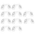 thumbnail image 1 of 1 juego de 5 pares de almohadillas nasales de silicona en forma de U para gafas, puentes nasales antideslizantes para gafas., 1 of 5
