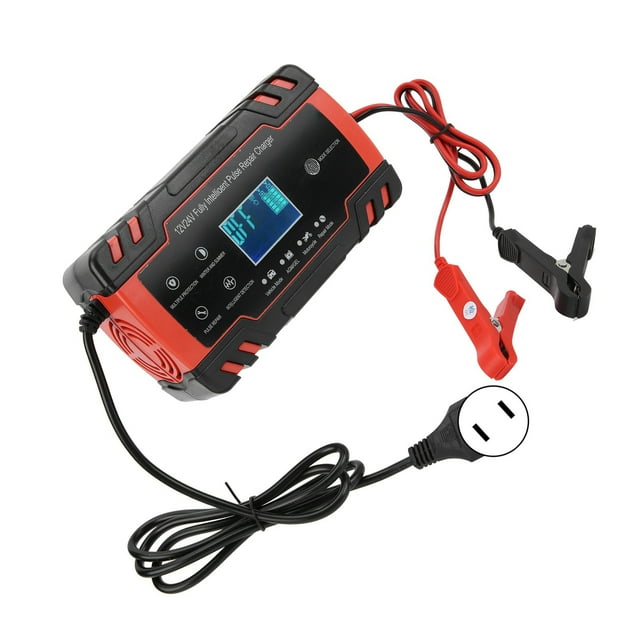 Cargador de batería de 12V/24V Bling Bling 2-150Ah reparación automática inteligente