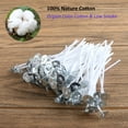 thumbnail image 2 of MILIVIXAY 100 Piece 3.5 inch Candle Wicks-Pre-Waxed-Candle Wicks for Candle Making., 2 of 7