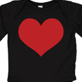thumbnail image 4 of Inktastic Red Heart Valentine Boys or Girls Long Sleeve Baby Bodysuit, 4 of 5