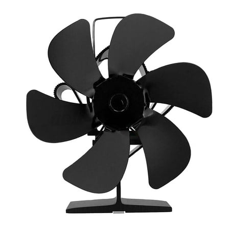 

6 Propeller Stove Fan Silent Efficient Heat Distribution Fan