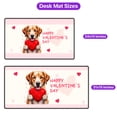 thumbnail image 5 of Happy Valentine's Day Labrador Retriever Brings Love Heart Desk Mat Full Keyboard Mouse Pad Lab Dog Lover Gifts Large Mousepad - 02028, 5 of 5