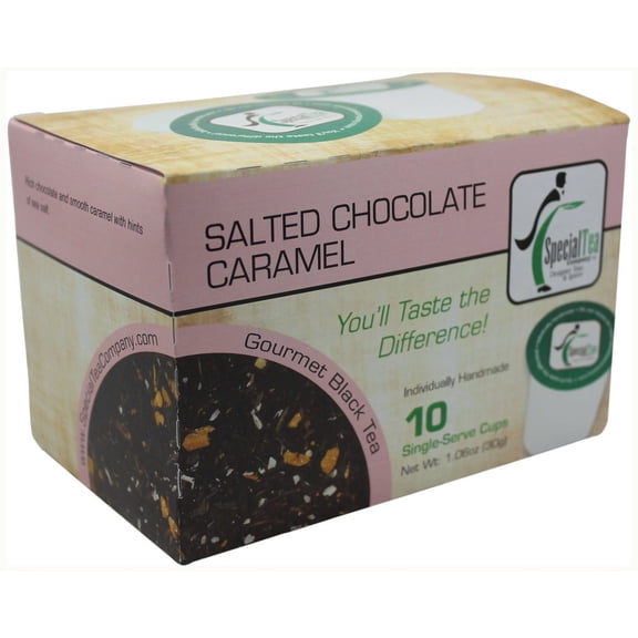 Special Tea Salted Chocolate Caramel Black Tea Single Serve Cups