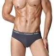 thumbnail image 2 of zeranth Men Briefs Low Waist Elastic Breathable Soft Intimate Anti-septic Sweat Absorption Plus Size Men Underpants Men Clothing, 2 of 7