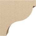 thumbnail image 3 of 8"W x 16"D x 16"H Classic Garner Rough Cedar Woodgrain TimberThane Corbel, Primed Tan, 3 of 6