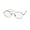 silver, variant on LOZZA VL2347 TITANIUM EYEGLASS FRAME/GLASSES OVAL SHAPE ALLERGY FREE METAL MENS