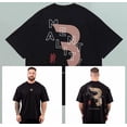 thumbnail image 1 of Camiseta de algodón de alta calidad para hombre y mujer, camisa holgada de gran tamaño para gimnasio, Fitness, verano, 2023 xuanjing unisex, 1 of 2