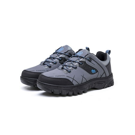 

Rockomi Men Wear Resistant Trainers Walking Durable Low Top Trekking Shoes Men s Breathable Flat Heels Sneakers