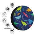 thumbnail image 5 of Gaeub Dinosaurs 14-17in Tire Cover, Spare Tire Cover, for Camper Caravan, Trailer, Car, Truck, SUV, Jeep - 15 inch, 5 of 9