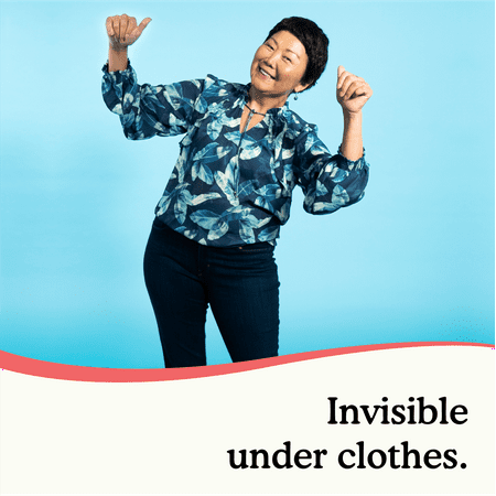 Because Premium Pads for Women - Discreet, Individually Wrapped Incontinence Liners - Maximum Absorbency, 20 Pads