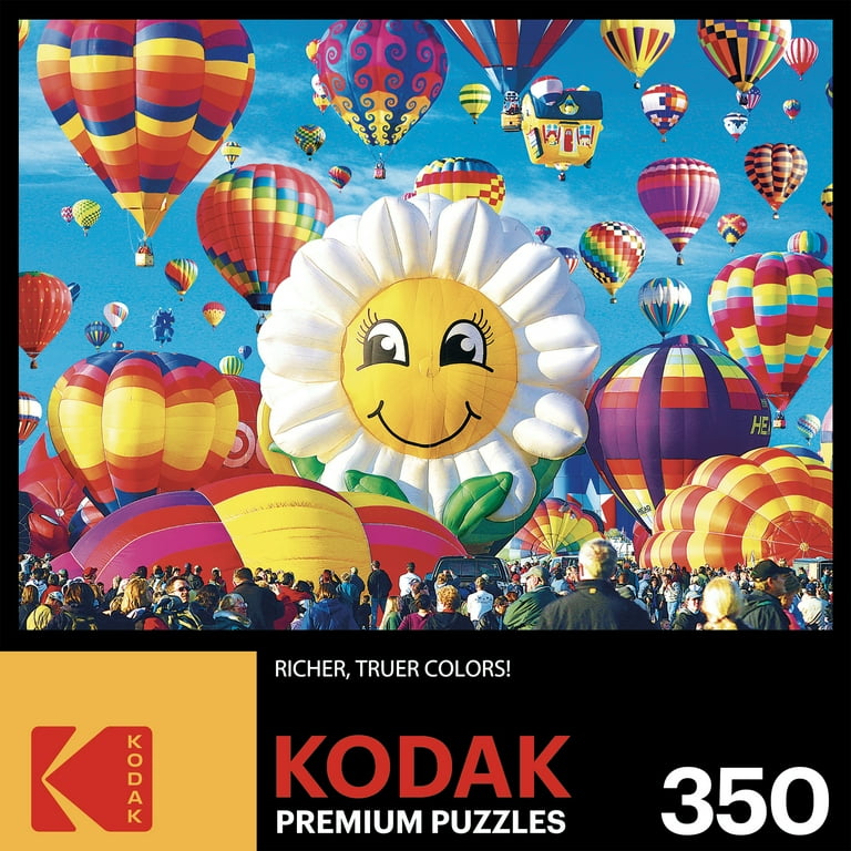 Cra-Z-Art Kodak 350-Piece Blooming Hot Air Balloons Jigsaw Puzzle
