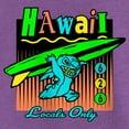 thumbnail image 2 of Girl's Lilo & Stitch Locals Only Hawaii  Graphic Tee Purple Berry X Small, 2 of 4