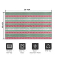 thumbnail image 5 of Red and Green Christmas Pattern Door Rugs,Washable Non Slip Door Mats Indoor,Decorative Door Mats,Entry Mat Indoor for Entrance,Bedroom,Kitchen,Bathroom,17"x30", 5 of 6