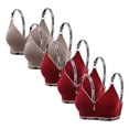 thumbnail image 1 of 5 piezas de ropa interior de maternidad para dormir de color sólido para mujer, sin ropa interior, sujetador de uso diario para mujer, sujetador de nailon para mujer, 1 of 2